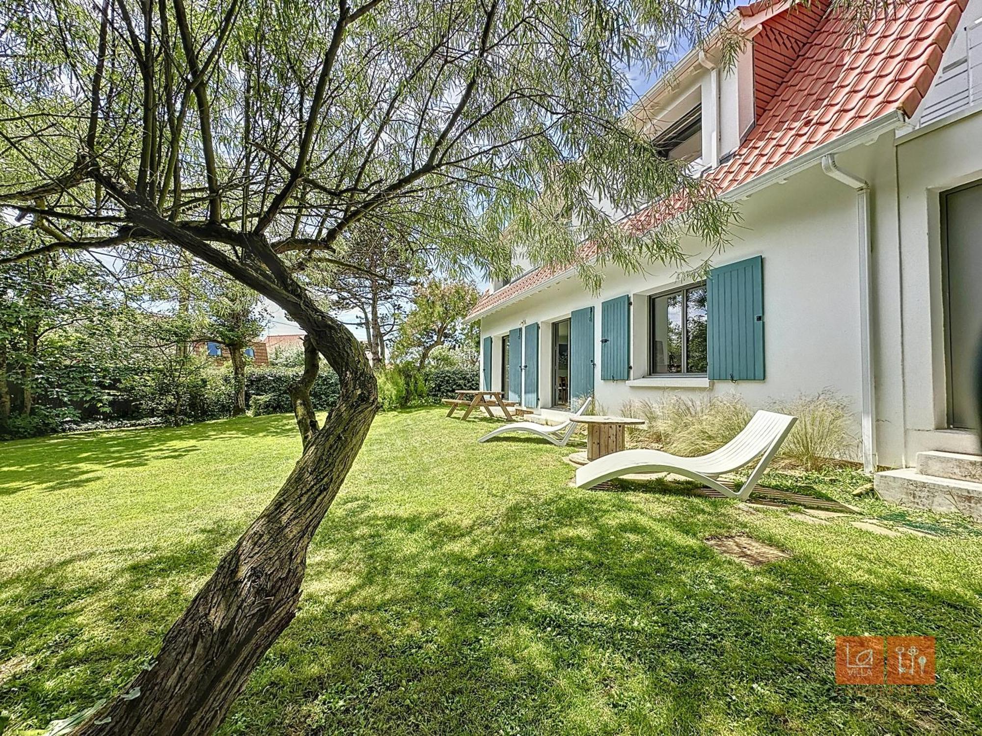 Les Pins : Rez De Jardin Proche Plage Ambleteuse Exterior photo